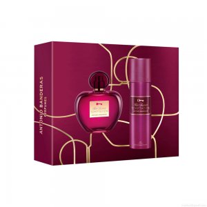 Kit Perfume Banderas Her Secret Temptation Feminino Eau de Toilette 80 ml + Desodorante 150 ml Kit Perfume Banderas Her Secret Temptation Feminino Eau de Toilette 80 ml + Desodorante 150 ml
