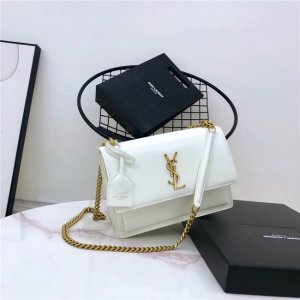 Yves Saint Laurent Sunset Medium Monogram Smooth Leather (Varied Colors) Yves Saint Laurent Sunset Medium Monogram Smooth Leather (Varied Colors)