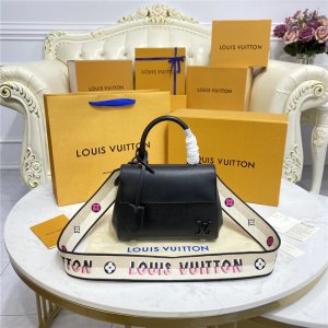 Louis Vuitton Cluny Mini Epi Leather Black Louis Vuitton Cluny Mini Epi Leather Black