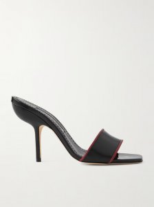 Helamu 105 two-tone patent-leather mules Helamu 105 two-tone patent-leather mules