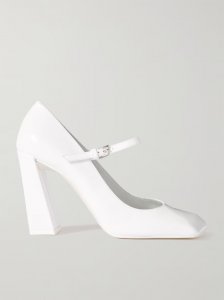 Charlotte patent-leather Mary Jane pumps Charlotte patent-leather Mary Jane pumps