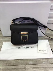 Givenchy Nobile Mini Shoulder Bag Black Smooth Leather Givenchy Nobile Mini Shoulder Bag Black Smooth Leather