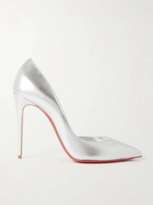 Iriza 100 metallic leather pumps Iriza 100 metallic leather pumps