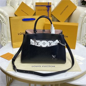 Louis Vuitton Marelle Tote MM Black Louis Vuitton Marelle Tote MM Black