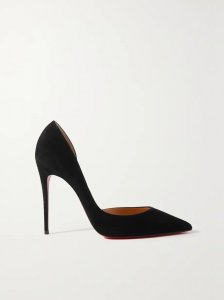 Iriza 100 suede point-toe pumps Iriza 100 suede point-toe pumps