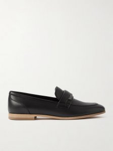 Embellished leather loafers Embellished leather loafers