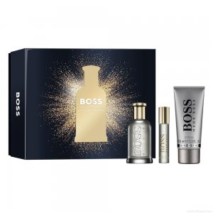 Kit Perfume Hugo Boss Bottled Eau de Parfum Masculino 100 ml + Miniatura 10 ml + Gel De Banho 100 ml Kit Perfume Hugo Boss Bottled Eau de Parfum Masculino 100 ml + Miniatura 10 ml + Gel De Banho 100 ml