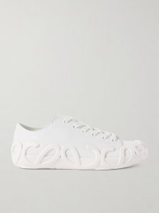 Rise rubber-trimmed nubuck sneakers Rise rubber-trimmed nubuck sneakers