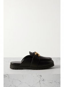 Airel horsebit-detailed leather slippers Airel horsebit-detailed leather slippers