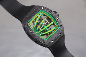 Richard Mille RM59-01 Carbon Fiber Collection Tourbillon Green Lizard Watch Richard Mille RM59-01 Carbon Fiber Collection Tourbillon Green Lizard Watch