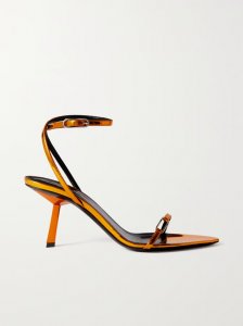 Kitty mirrored-leather sandals Kitty mirrored-leather sandals