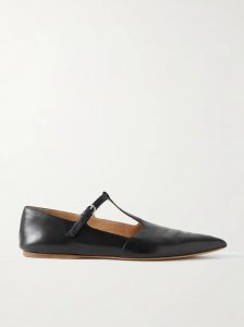 Lola Ballerina leather Mary Jane point-toe flats Lola Ballerina leather Mary Jane point-toe flats