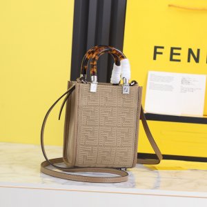 FENDI HANDBAG khaki FENDI HANDBAG khaki