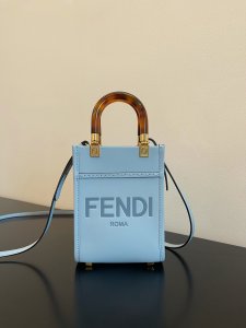 FENDI HANDBAG Blue FENDI HANDBAG Blue