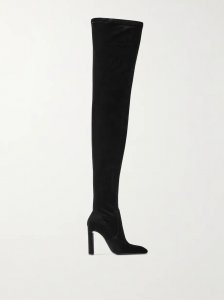 Velvet over-the-knee boots Velvet over-the-knee boots