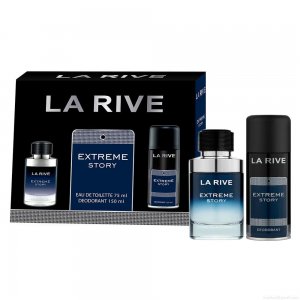 Kit Perfume La Rive Extreme Story Masculino Eau de Toilette 75 ml + Desodorante 150 ml Kit Perfume La Rive Extreme Story Masculino Eau de Toilette 75 ml + Desodorante 150 ml