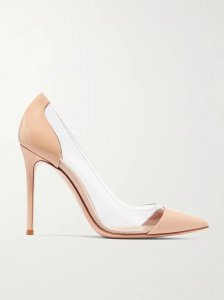 Plexi 105 patent-leather and PVC pumps Plexi 105 patent-leather and PVC pumps