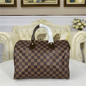 Louis Vuitton Speedy 30 Damier Ebene Canvas Louis Vuitton Speedy 30 Damier Ebene Canvas