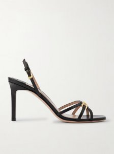 Whitney embellished leather sandals Whitney embellished leather sandals