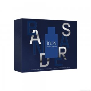 Kit Perfume Banderas The Icon Masculino Eau de Toilette 100 ml + Desodorante 150 ml Kit Perfume Banderas The Icon Masculino Eau de Toilette 100 ml + Desodorante 150 ml