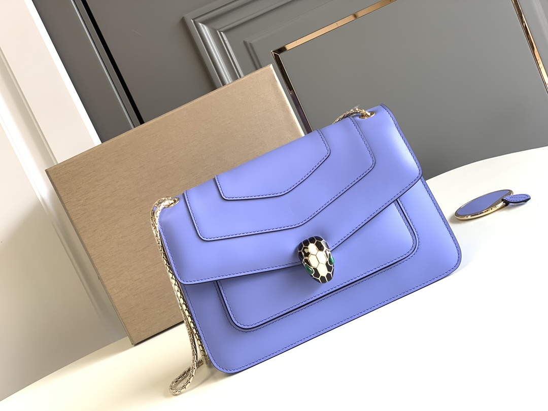 BULGARI HANDBAG Light Purple BULGARI HANDBAG Light Purple
