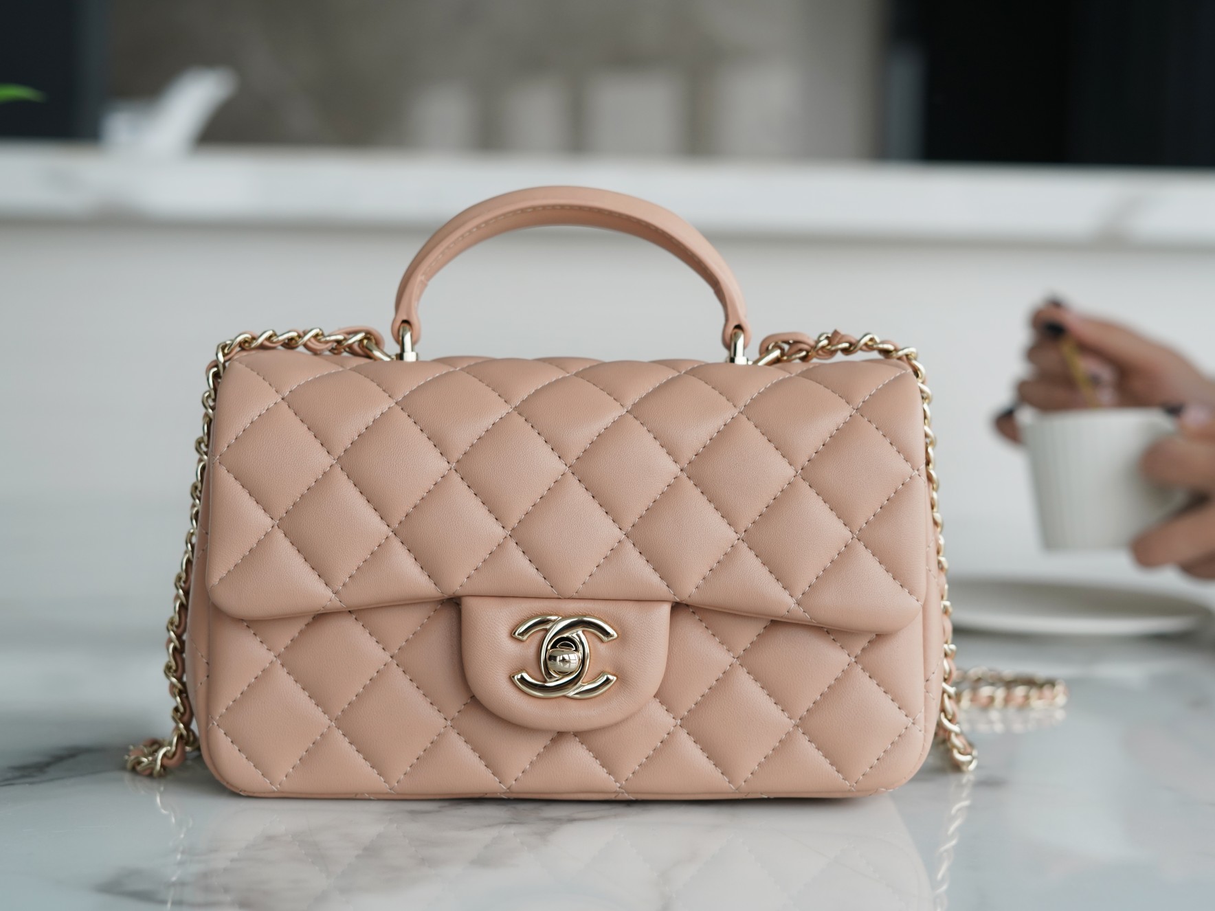 Chanel HANDBAG aprico Chanel HANDBAG aprico