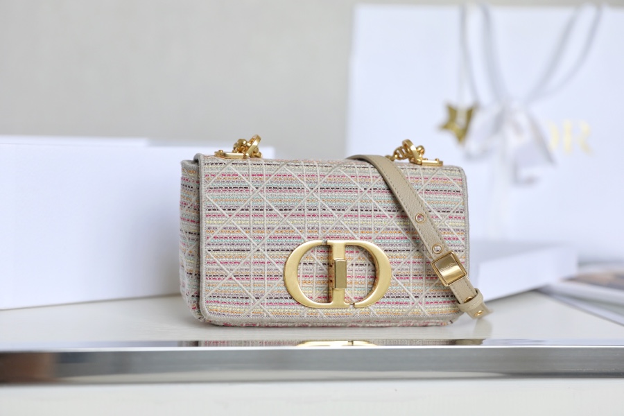 CHRISTIAN DIOR DENIM CANNAGE SMALL CARO BAG CHRISTIAN DIOR DENIM CANNAGE SMALL CARO BAG