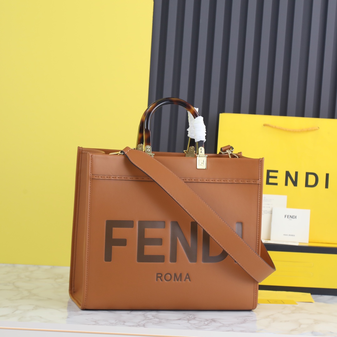FENDI HANDBAG brown FENDI HANDBAG brown