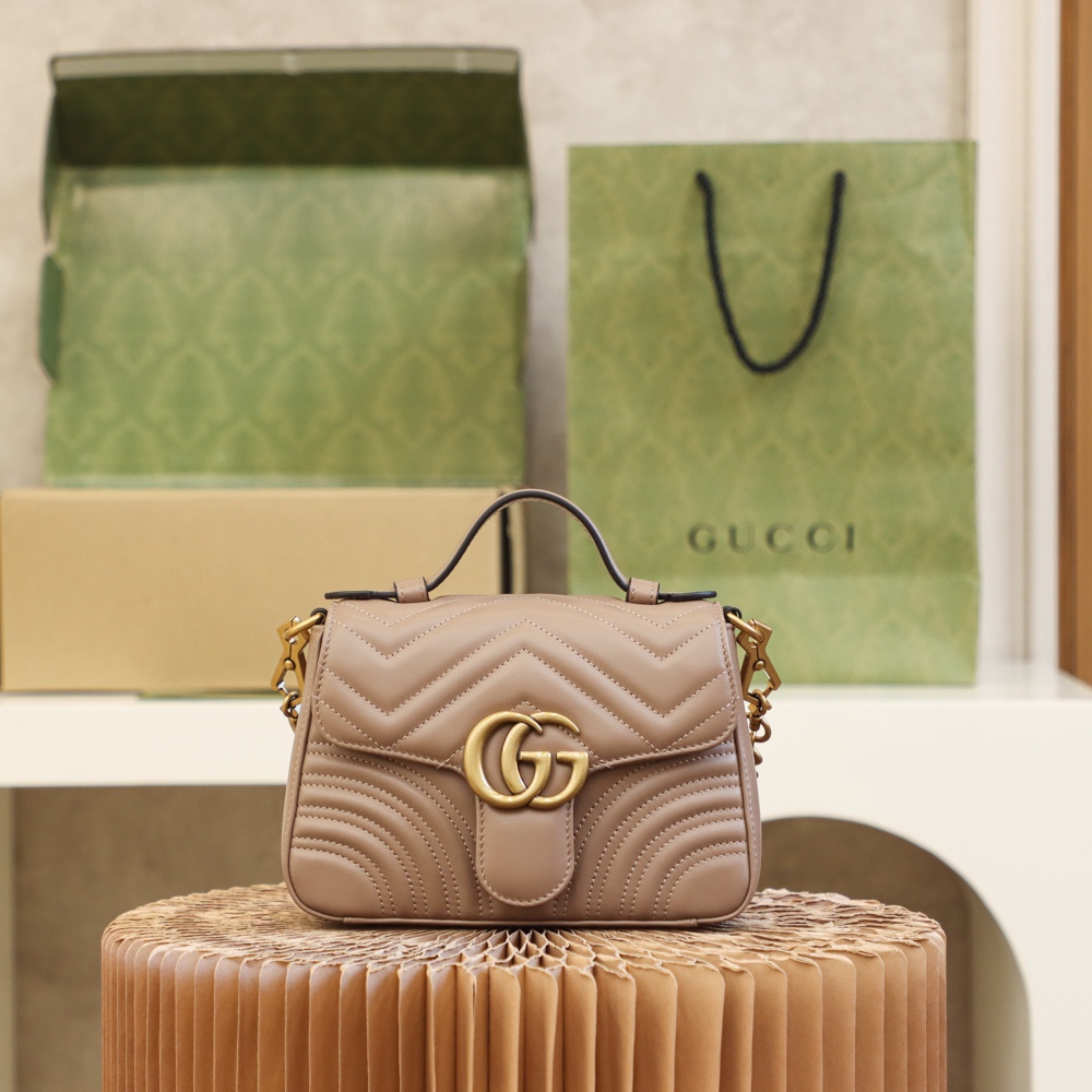 GG MARMONT MINI TOP HANDLE BAG GG MARMONT MINI TOP HANDLE BAG