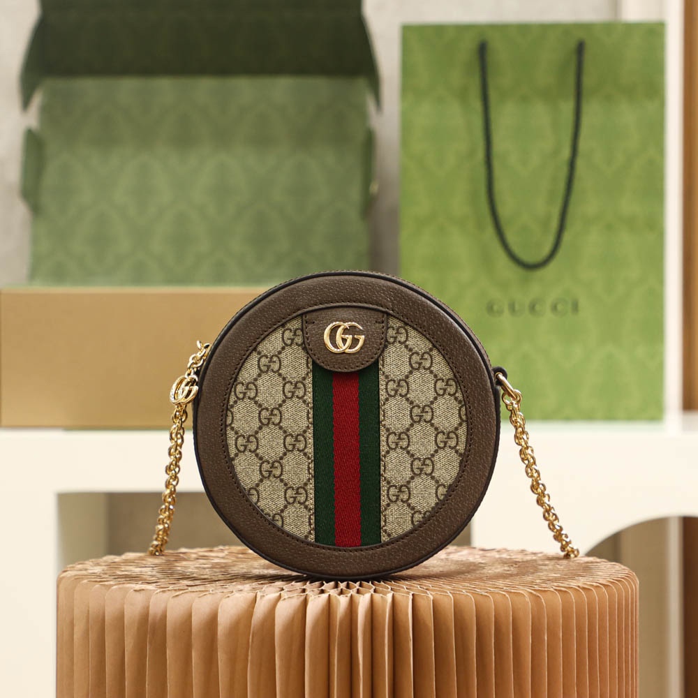 OPHIDIA MINI GG ROUND SHOULDER BAG OPHIDIA MINI GG ROUND SHOULDER BAG