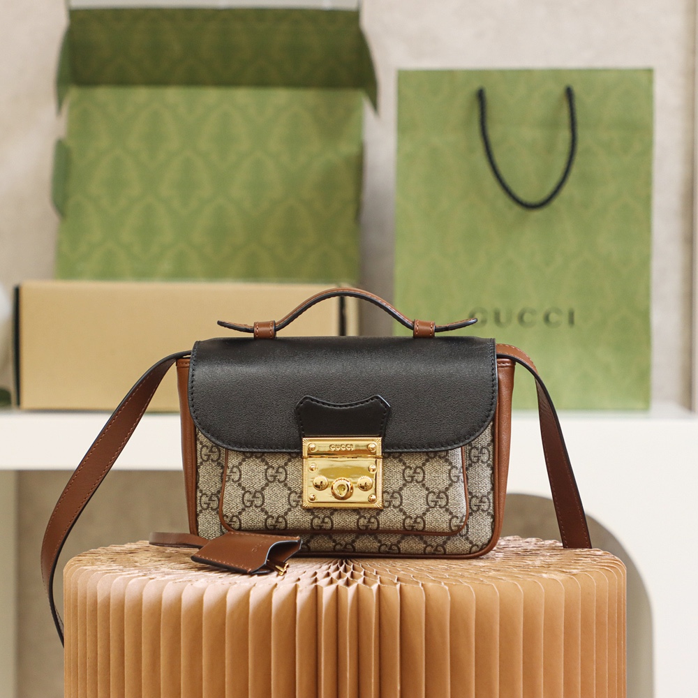 GUCCI PADLOCK MINI SHOULDER BAG GUCCI PADLOCK MINI SHOULDER BAG