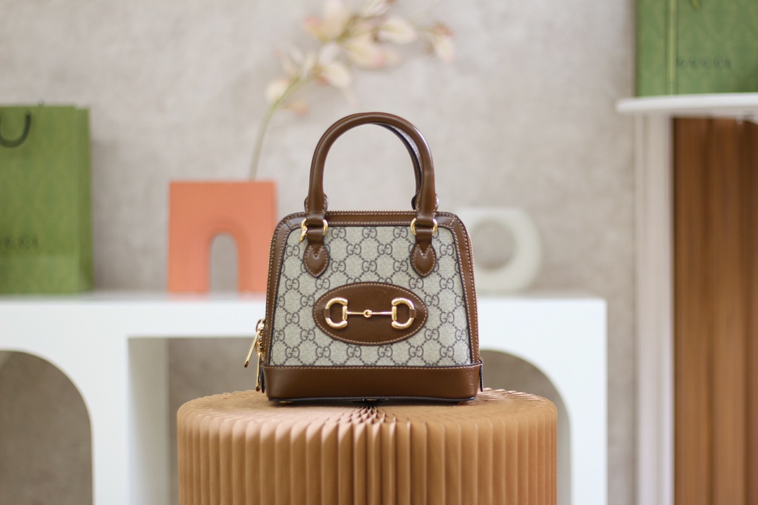 GUCCI HORSEBIT 1955 MINI TOP HANDLE BAG GUCCI HORSEBIT 1955 MINI TOP HANDLE BAG
