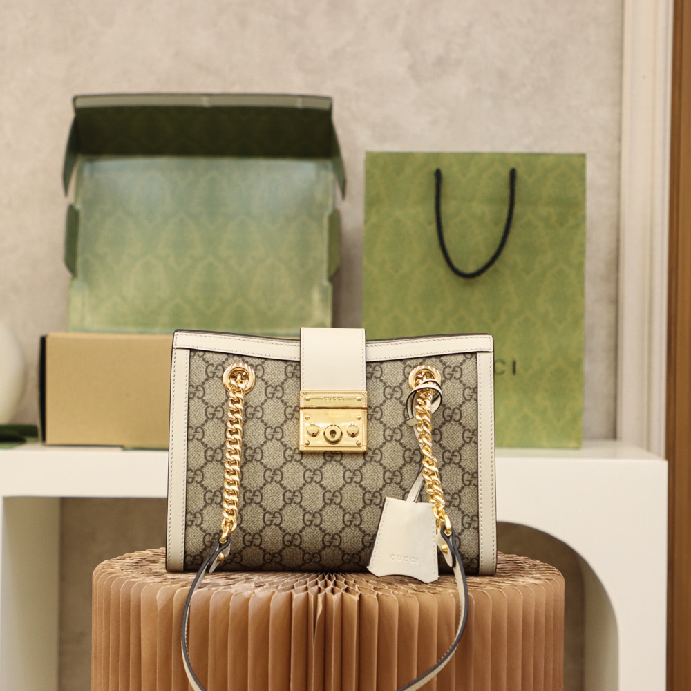 PADLOCK GG SMALL SHOULDER BAG PADLOCK GG SMALL SHOULDER BAG