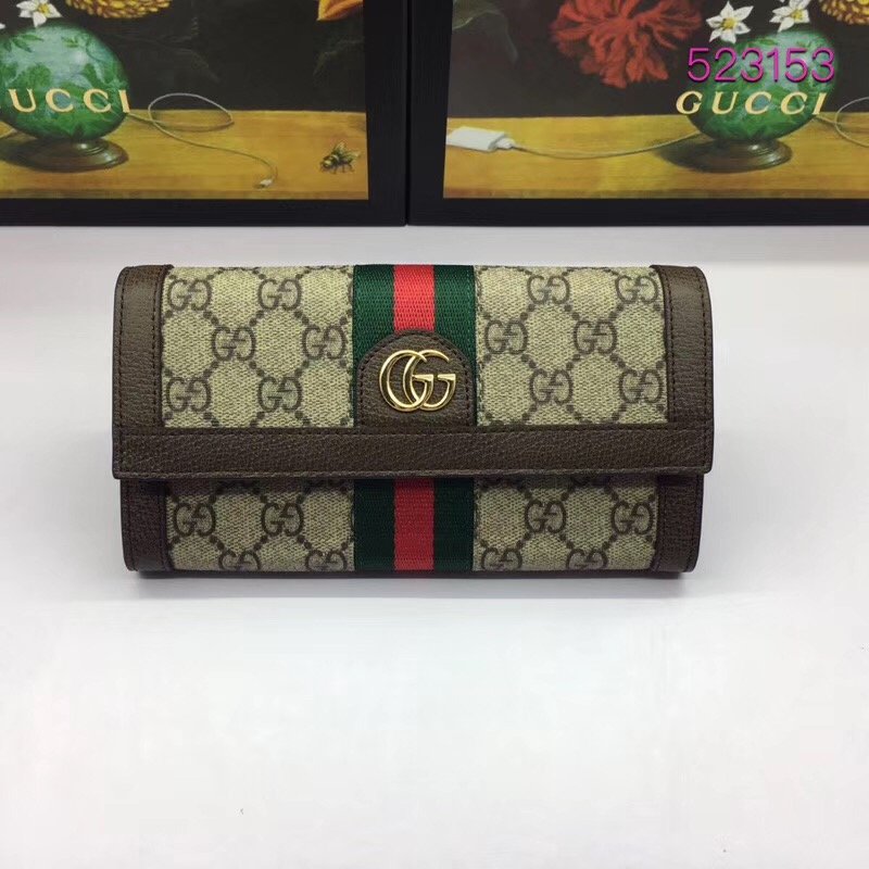 Gucci Supreme Ophidia GG Continental Wallet Gucci Supreme Ophidia GG Continental Wallet