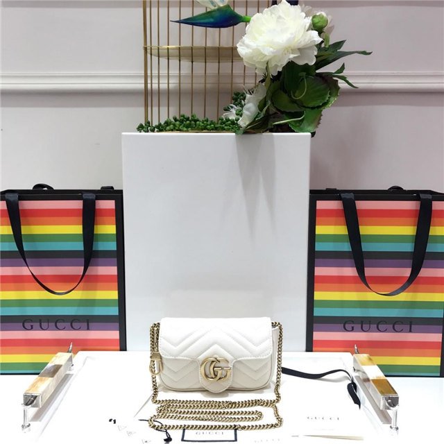 Gucci GG Marmont Matelasse Leather Super Mini Bag (Varied Colors) Gucci GG Marmont Matelasse Leather Super Mini Bag (Varied Colors)
