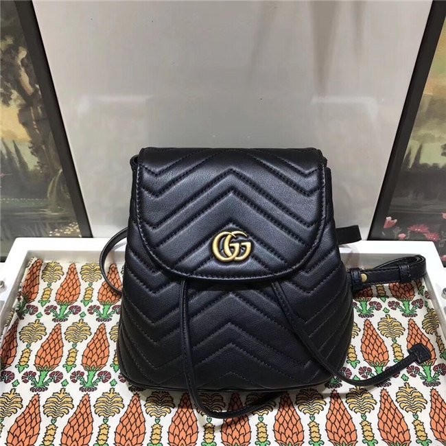 Gucci GG Marmont Matelasse Backpack (Varied Colors) Gucci GG Marmont Matelasse Backpack (Varied Colors)