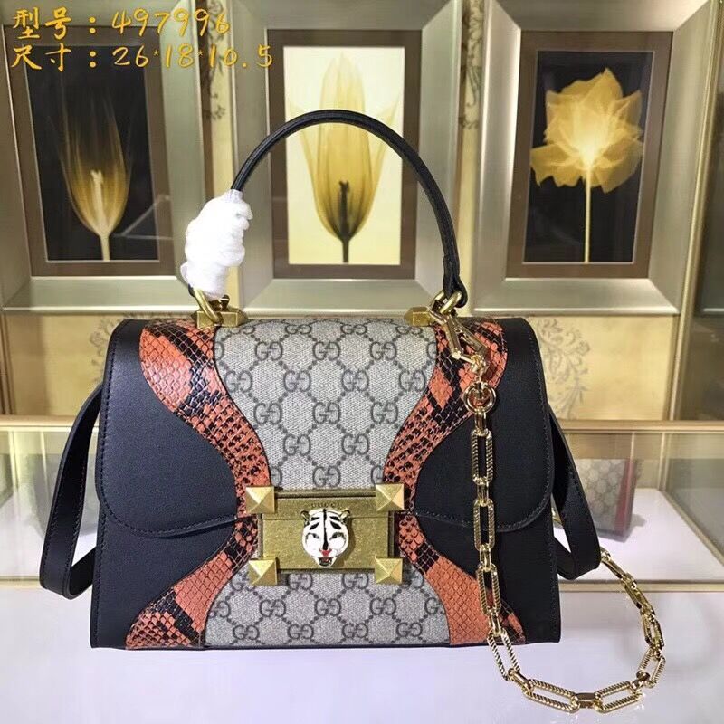 Gucci Osiride Small GG Top Handle Bag GG Supreme Gucci Osiride Small GG Top Handle Bag GG Supreme