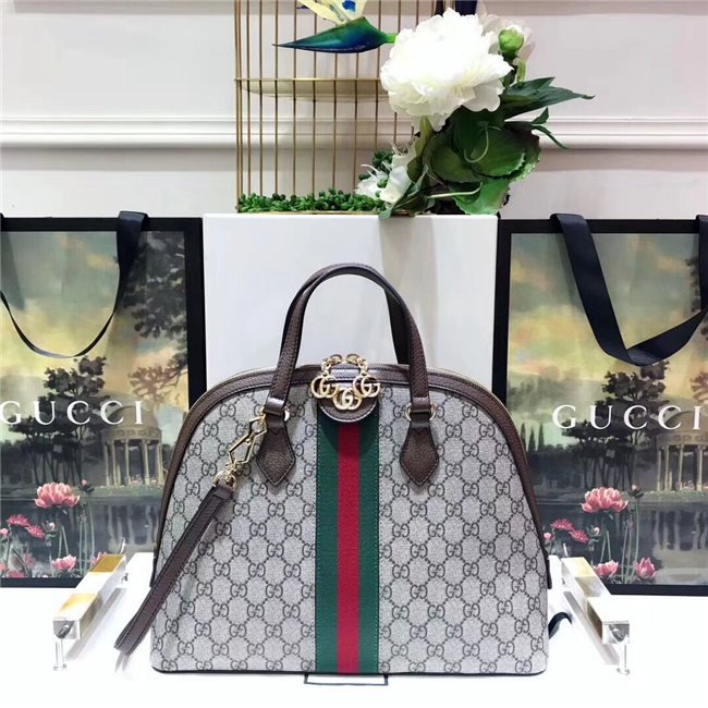 Gucci Ophidia GG Medium Top Handle Bag Gucci Ophidia GG Medium Top Handle Bag