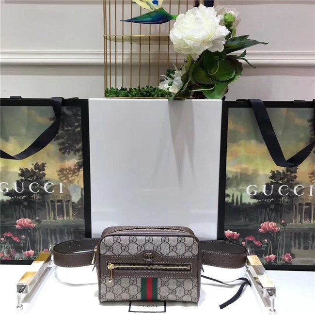 Gucci Ophidia GG Supreme Small Belt Bag Gucci Ophidia GG Supreme Small Belt Bag