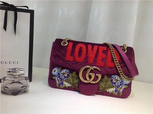 Gucci GG Marmont Embroidered Bag (Varied Colors) Gucci GG Marmont Embroidered Bag (Varied Colors)