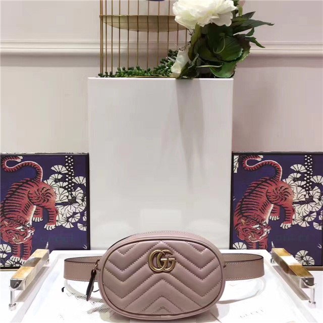 Gucci GG Marmont Matelasse Leather Belt Bag (Varied Colors) Gucci GG Marmont Matelasse Leather Belt Bag (Varied Colors)