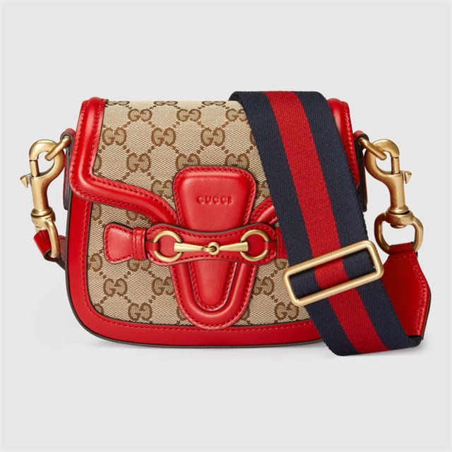 Gucci Small Lady Web Original GG Shoulder Bag (Varied Colors) Gucci Small Lady Web Original GG Shoulder Bag (Varied Colors)