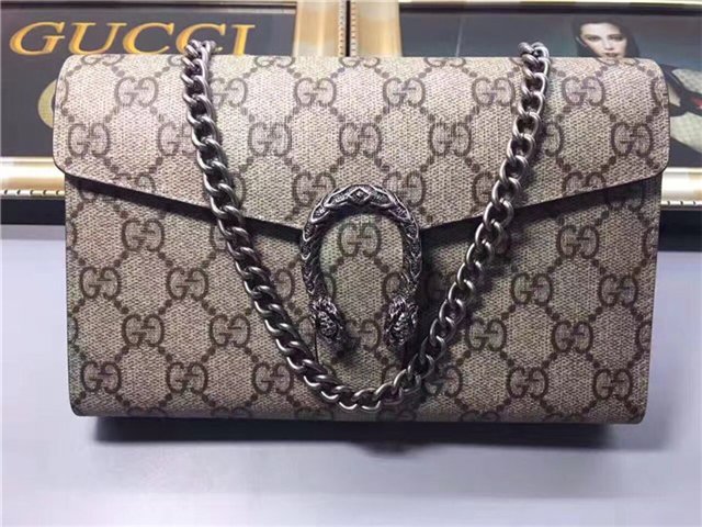 Gucci Dionysus GG Supreme Chain Wallet Purse (Varied Colors) Gucci Dionysus GG Supreme Chain Wallet Purse (Varied Colors)