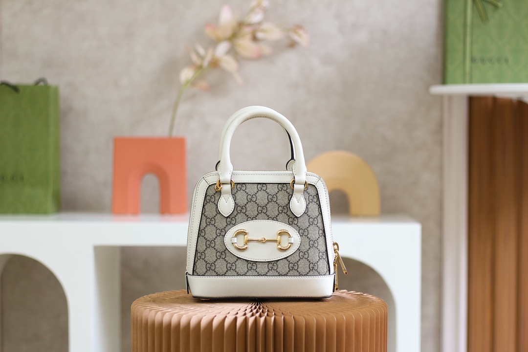 GUCCI HORSEBIT 1955 MINI TOP HANDLE BAG GUCCI HORSEBIT 1955 MINI TOP HANDLE BAG