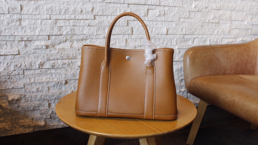 HERMES HANDBAG brown HERMES HANDBAG brown