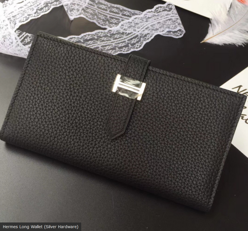 Hermes Long Wallet (Silver Hardware) Hermes Long Wallet (Silver Hardware)