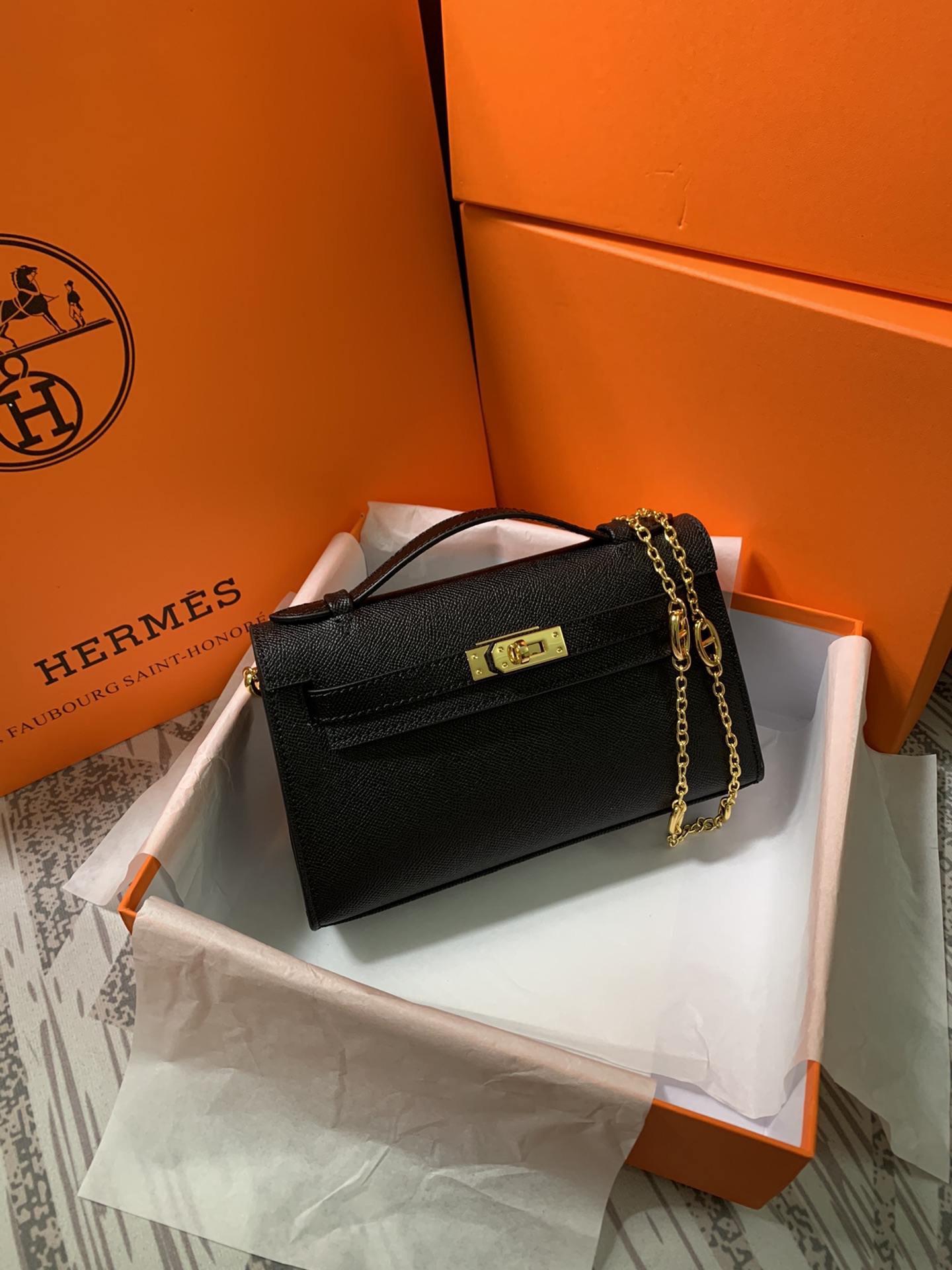 HERMES CROSSBODY BAG black HERMES CROSSBODY BAG black