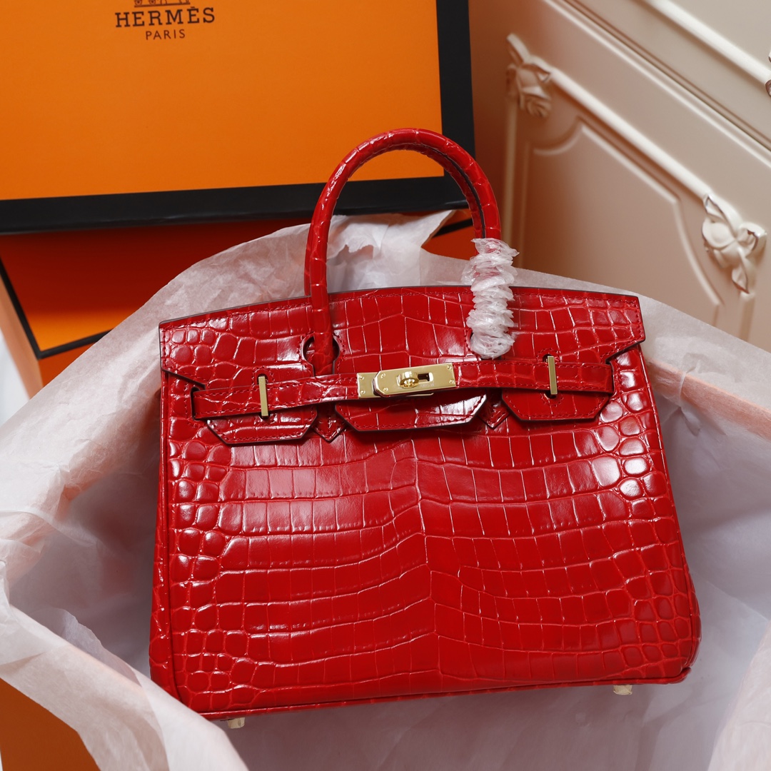 HERMES HANDBAG red HERMES HANDBAG red