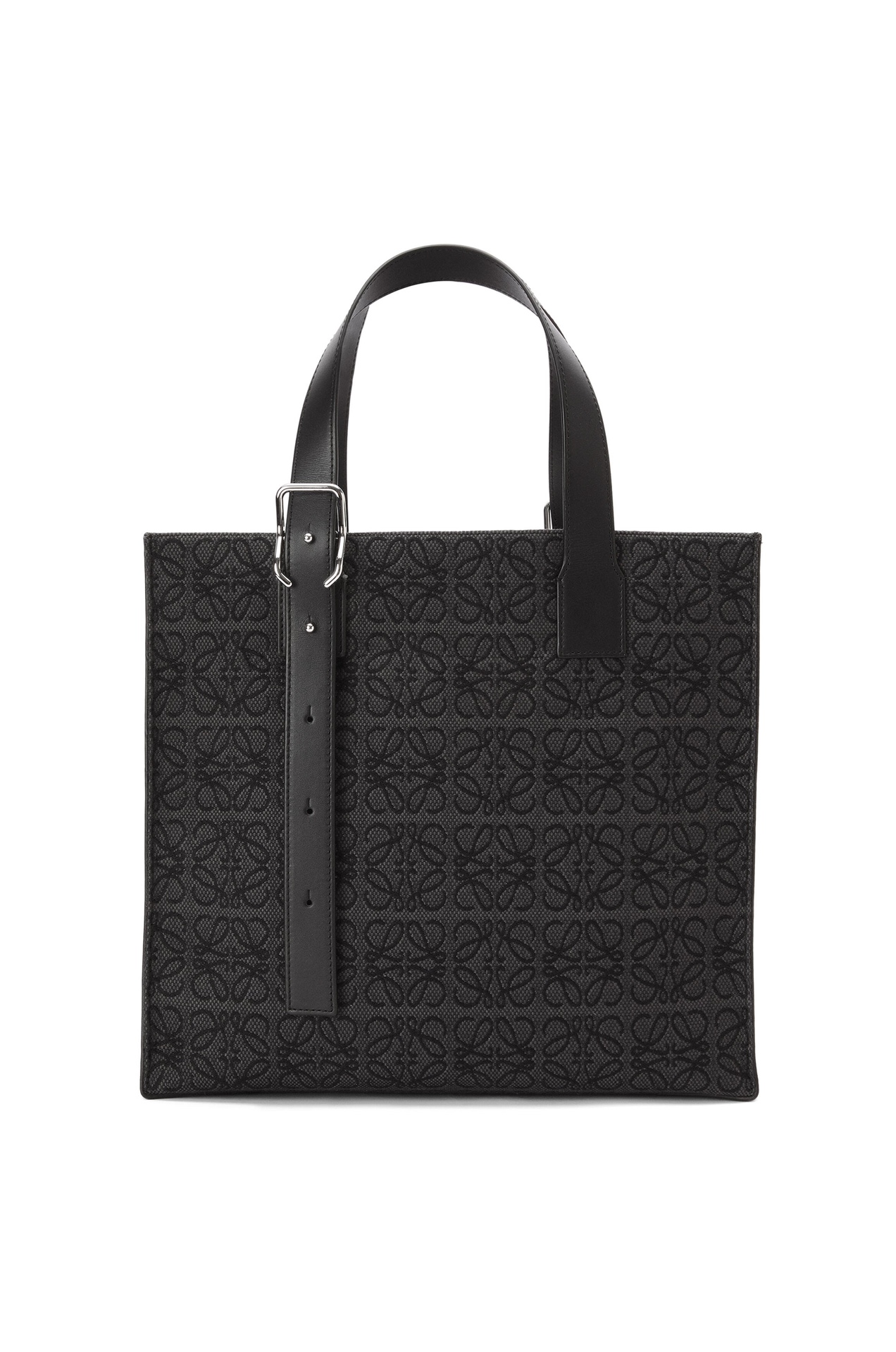 LOEWE HANDBAG Embroidered Black Flower LOEWE HANDBAG Embroidered Black Flower