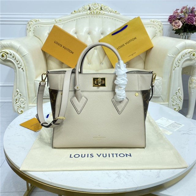 Louis Vuitton On My Side MM Greige Louis Vuitton On My Side MM Greige